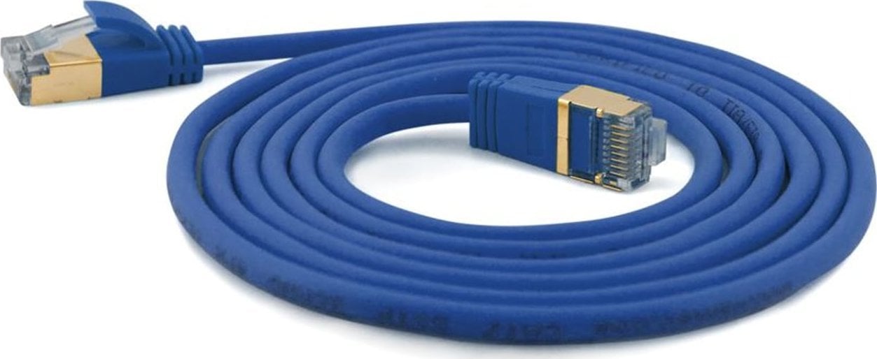 Wantec Wantec Extra dünnesCat.7 RohCable SSTP Patch Cable - 5 m - Cat.7 RohCable - S/FTP (S- STP) - RJ- 45 - RJ- 45 - blue (7135)
