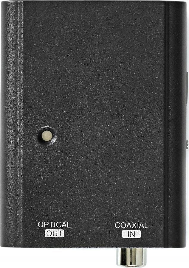 Adapter AV Nedis Nedis ACON2505BK konwerter plików audio Czarny
