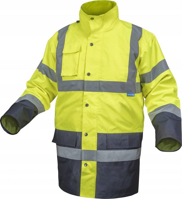 Högert Technik Kurtka Zimowa Robocza Długa Parka 3W1 Żółta Ostrzegawcza - Xxl Hogert Hogert Technik Ht5K240 Xxl 5902801210631
