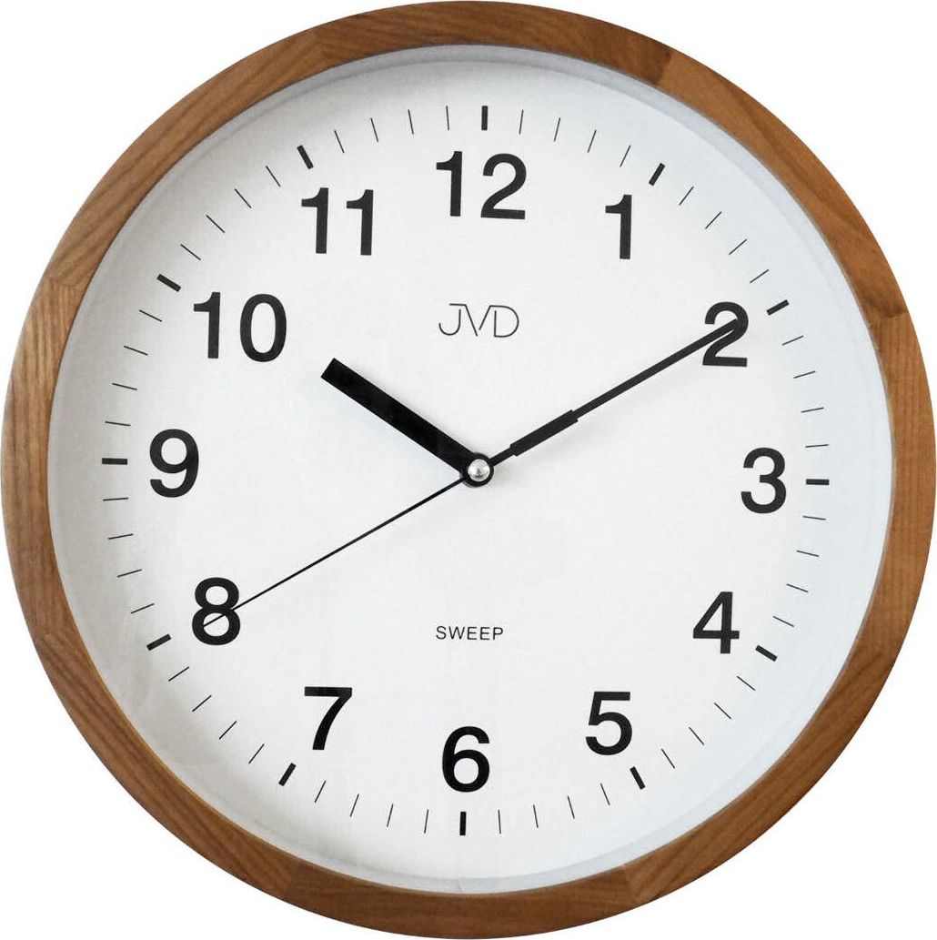 JVD Zegar ścienny cichy mechanizm (NS19019.11)