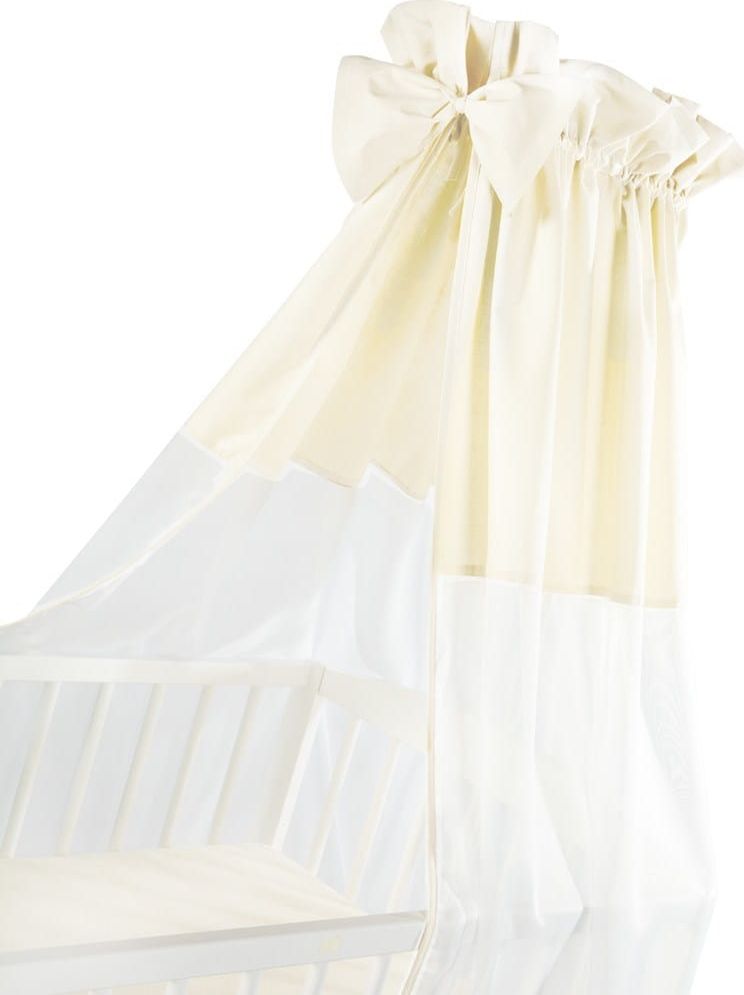 Albero mio Baldachim uniwersalny z kokardką, ecru 200x150 Albero mio