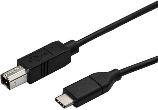 Kabel USB StarTech USB-C - USB-B 0.5 m Czarny (USB2CB50CM)