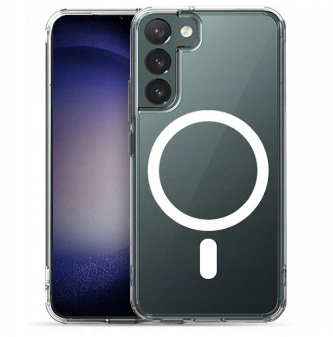 Etui do Galaxy S23 Plus Magsafe TPUACRYLIC, Przezroczyste