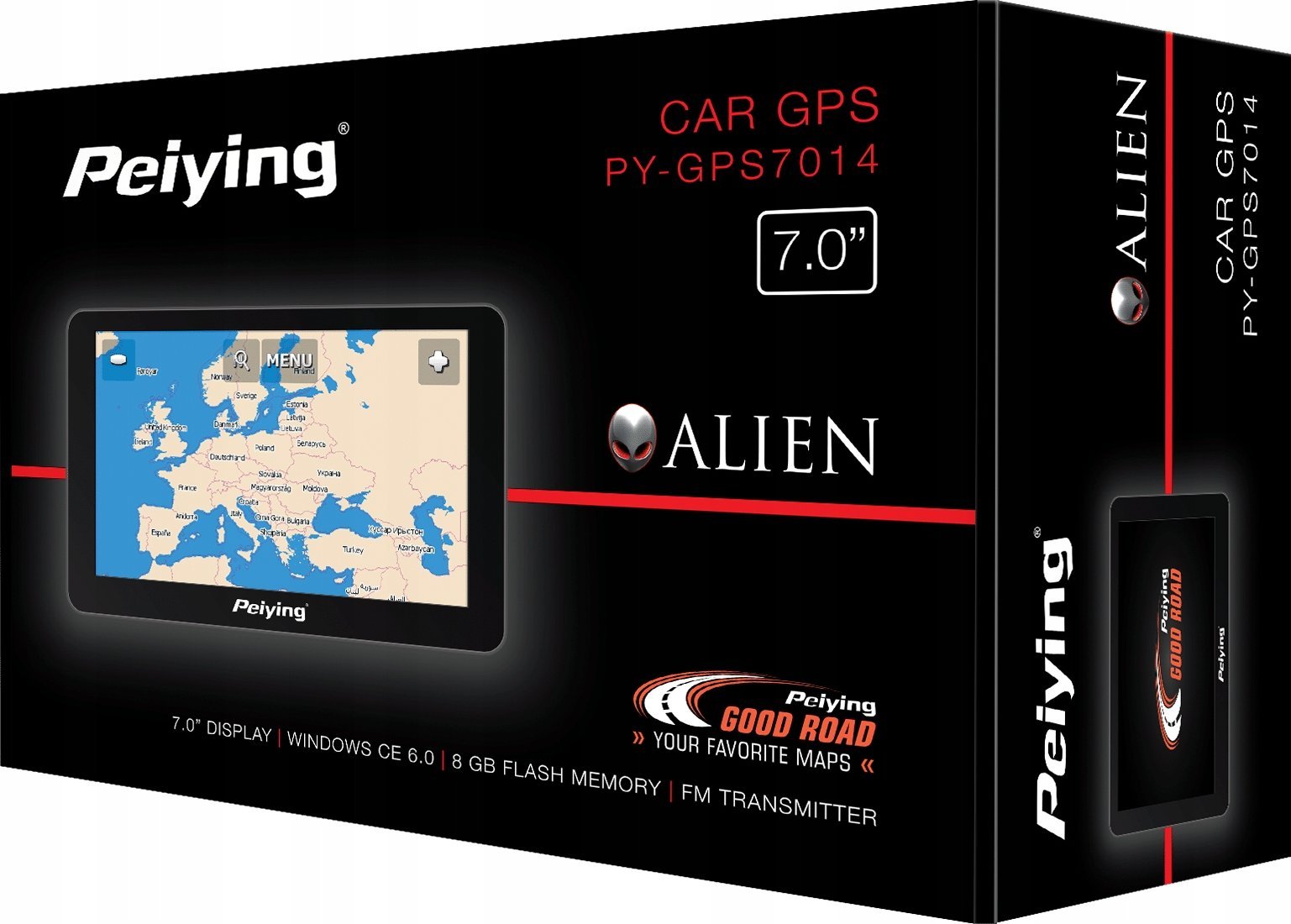 Microsoft PEIYING NAWIGACJA GPS ALIEN PY-GPS7014 + MAPA EU