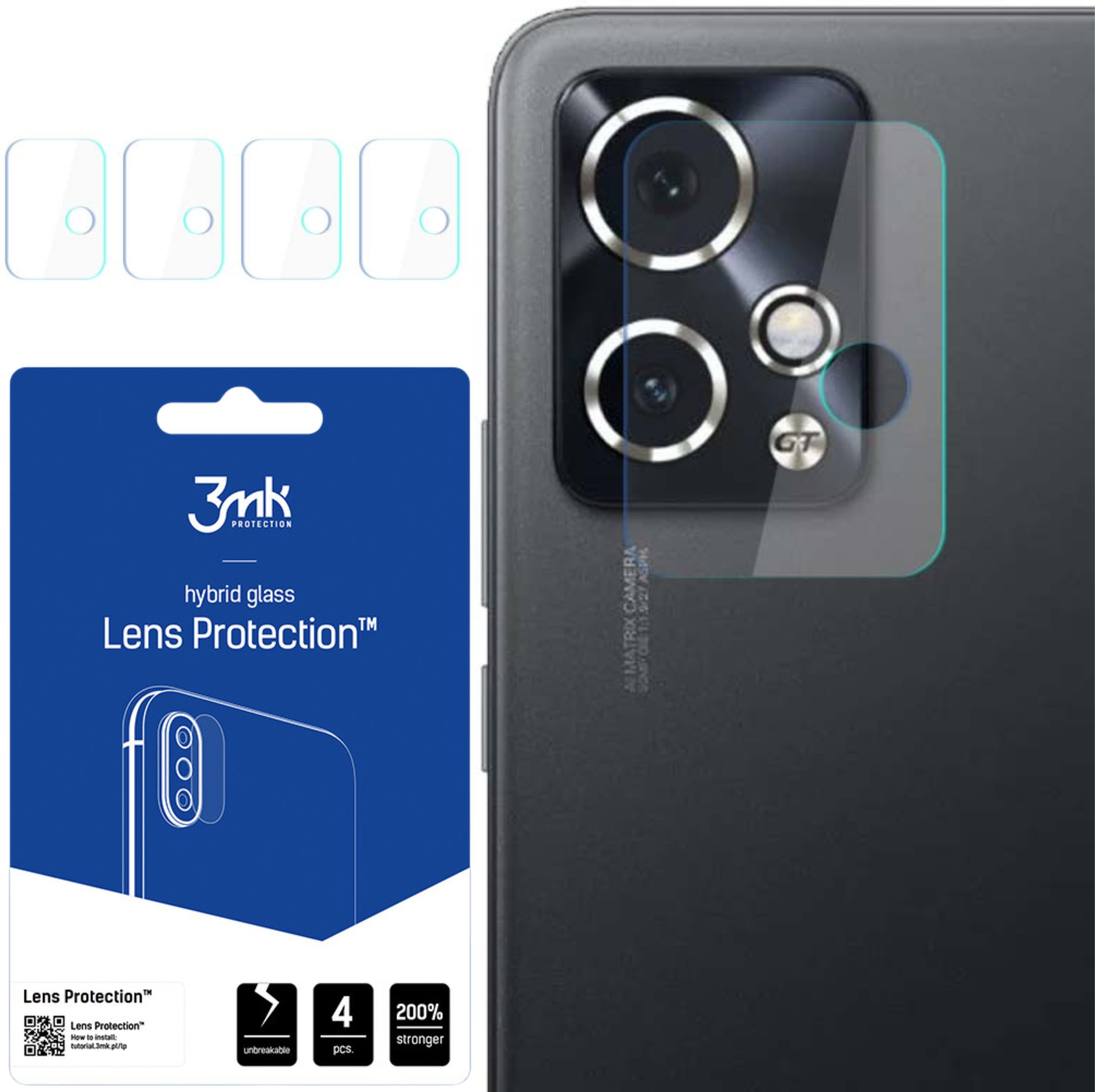 HONOR 90 GT - 3MK LENS PROTECTION