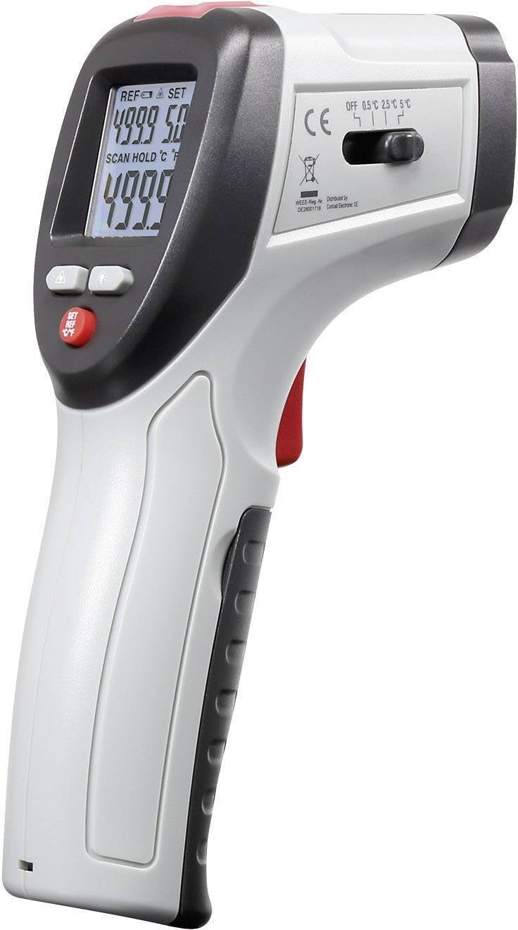 Voltcraft Pirometr IRF 260-10S, Optyka 10:1, -50 - +260 C