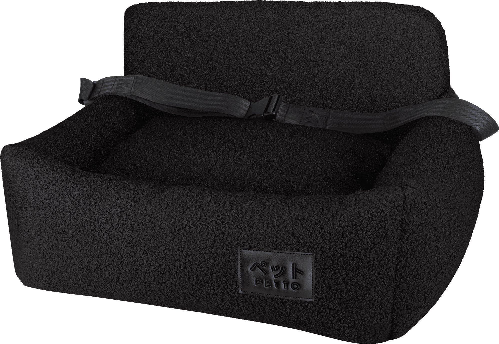 PETTO Oi Cozy Single siedzisko samochodowe fotelik dla psa czarny