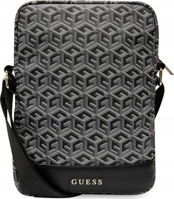 Etui na tablet Guess Guess GCube Stripe Tablet Bag - Torba na tablet 10" (Czarny)