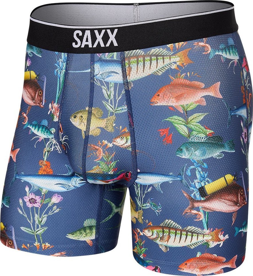 SAXX Bokserki męskie SAXX Volt PodwodnyŚwiat DeepDive S