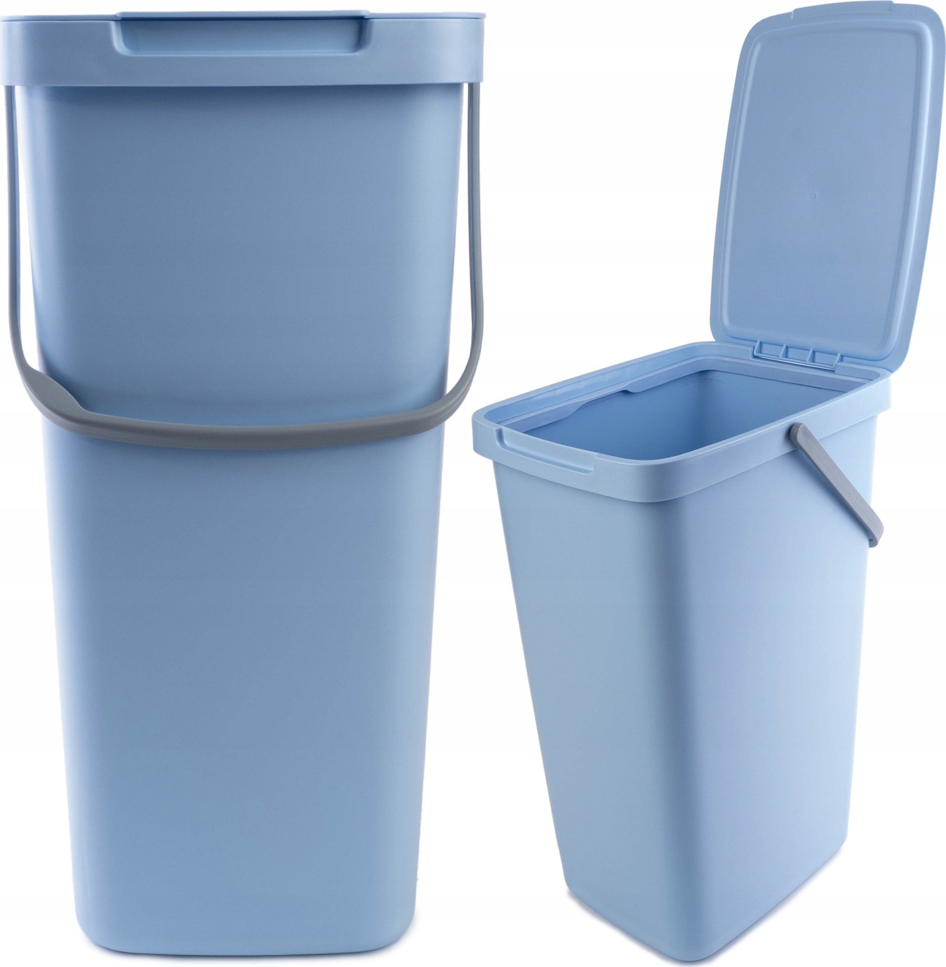 Kosz na śmieci Kadax KADAX Kosz Na Śmieci Pojemnik Na Odpady Z Pokrywą 20L Kubeł Do Segregacji