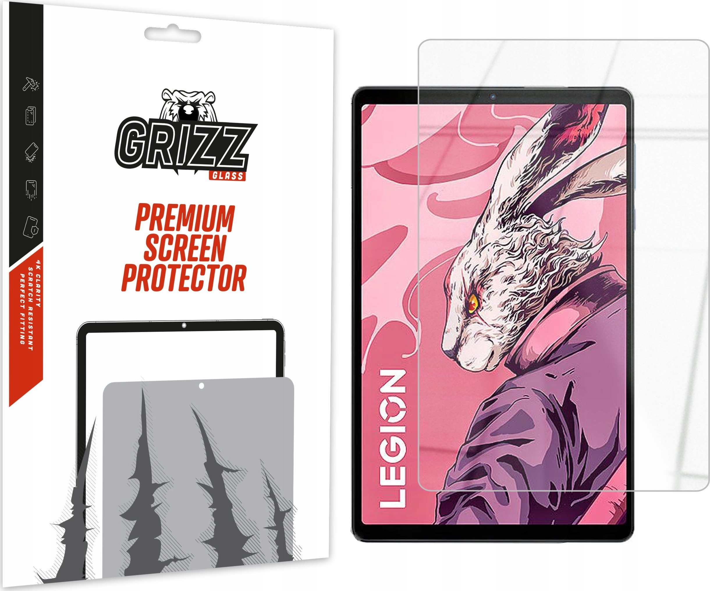 GrizzGlass Szkło hybrydowe GrizzGlass HybridGlass do Lenovo Legion Tab