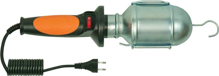 Pawbol Oprawa warsztatowa 60W E27 pomarańczowa /H05RN-F 2x0,75 5m/ IP20 D.3036G