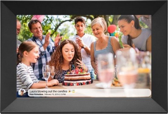 Ramka cyfrowa Denver Denver Frameo PFF-1063 black 25,4cm (10,1 ) 16GB