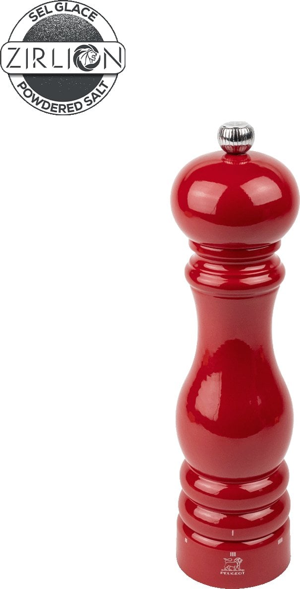PARIS, Młynek do soli 22 cm, Red Passion, u-select