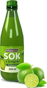 NaturaVena BIO Sok z limonki 250 ml - NaturAvena