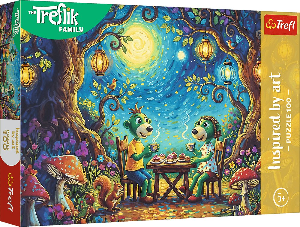 Trefl Puzzle Inspired By Art Spotkanie w kawiarni 100 elementów (16561)