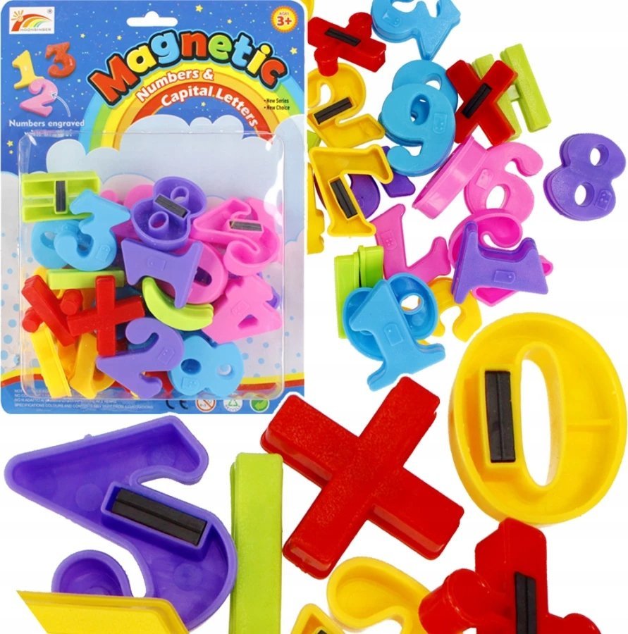 Mega Creative CYFERKI MAGNET 19X26 MC B/C 72