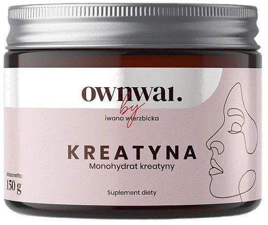 OWNWAI_Kreatyna monohydrat kreatyny suplement diety w proszku 150g