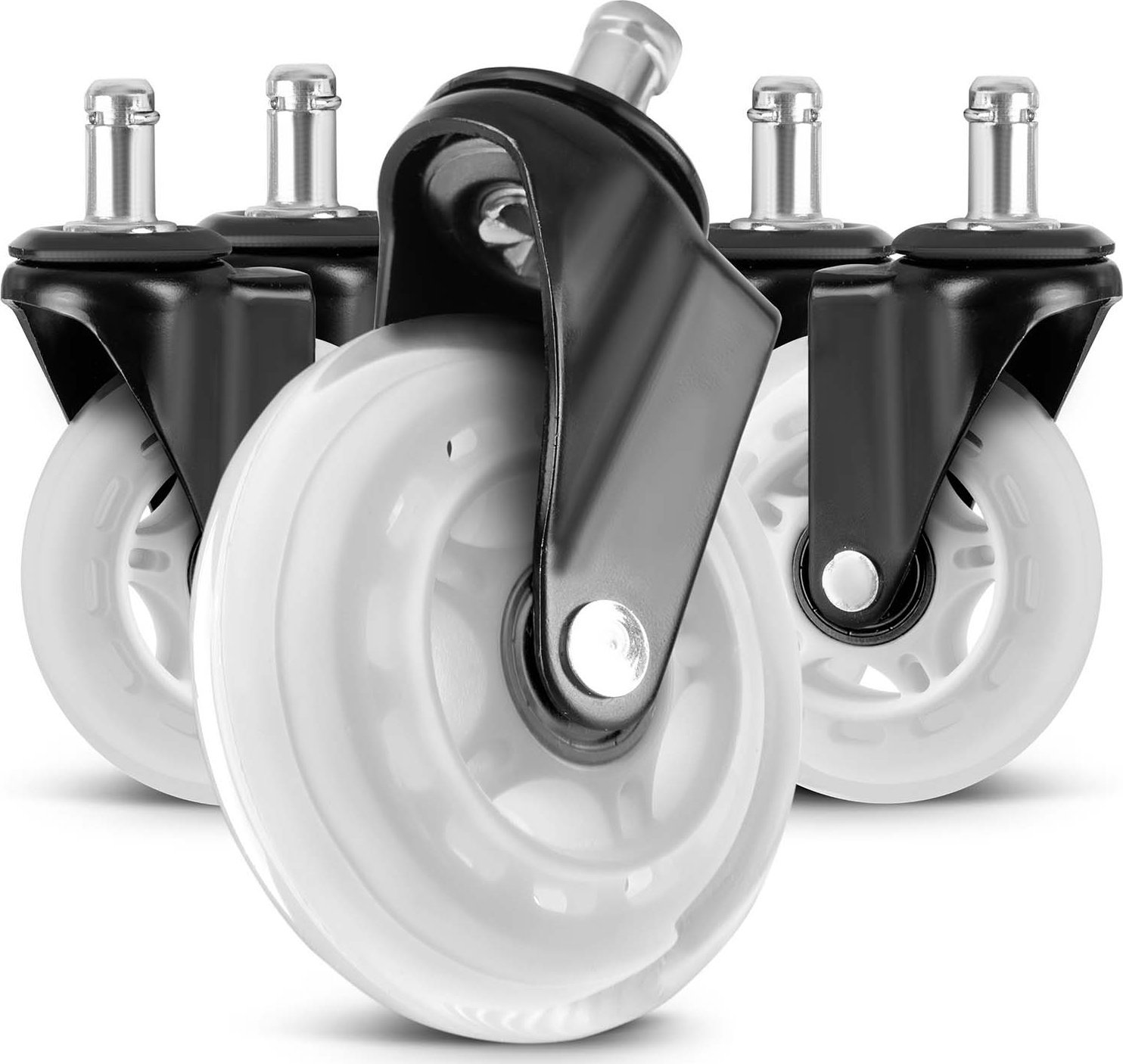 Sofotel Kółka gumowe do przezroczystych foteli 5 szt.