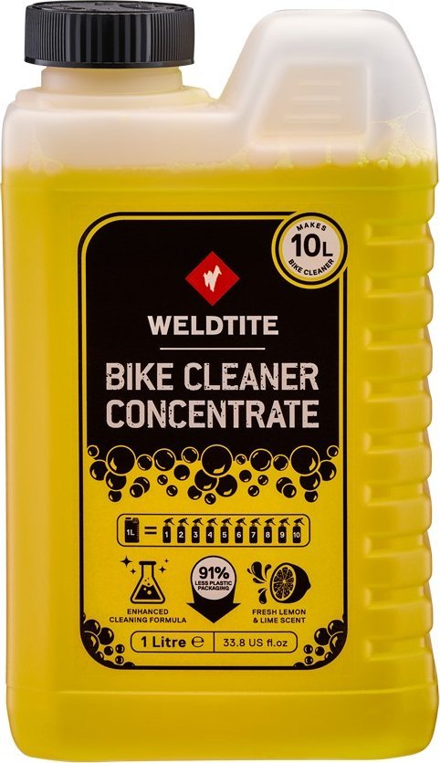 Weldtite Koncentrat do mycia roweru WELDTITE BIKE CLEANER CONCENTRATE LEMON 1L (NEW)