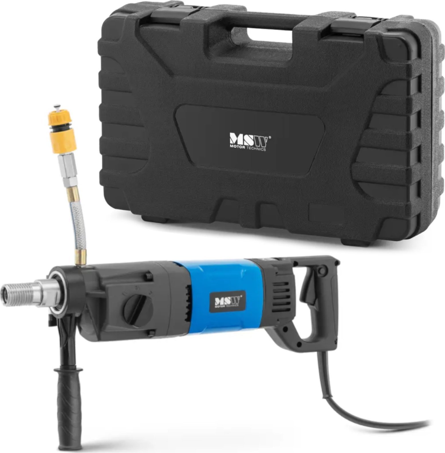 MSW Wiertnica otwornica diamentowa do betonu 2170 obr./min 1900 W Wiertnica otwornica diamentowa do betonu 2170 obr./min 1900 W