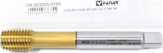 Fanar WYGNIATAK M16 DIN-376C (6HX) SR HSSE-PM WGN TIN