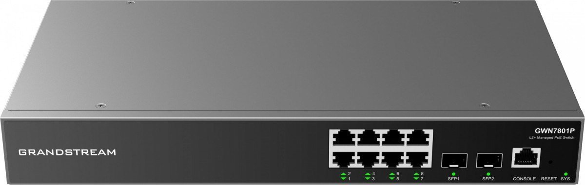 Switch GrandStream SWITCH GGWN7801P 8 porrt 10/100/1000 POE