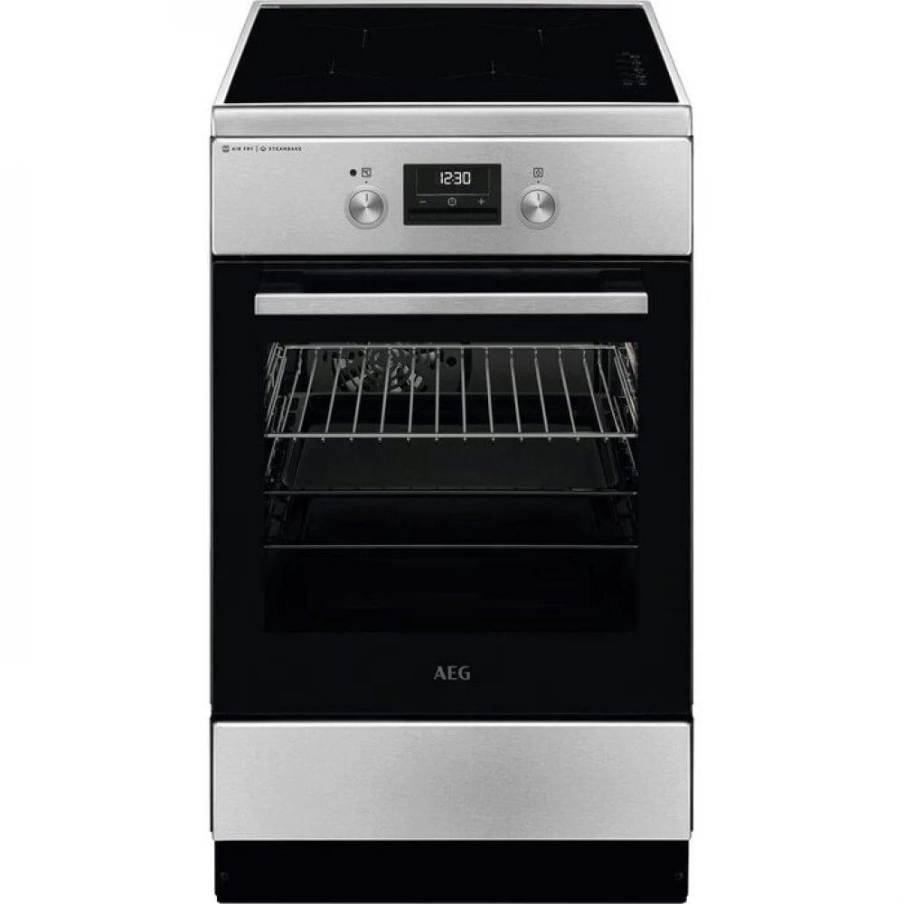 AEG 6000 Series SteamBake 58 L platums 50 cm nerusejosa terauda - Elektriska plits ar indukcijas virsmu
