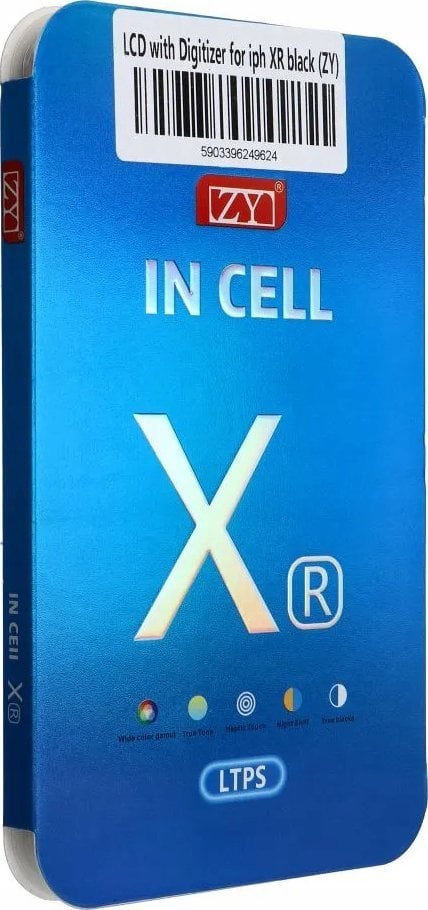 Partner Tele.com Wyświetlacz do iPhone Xr z ekranem dotykowym czarnym (ZY-LTPS)