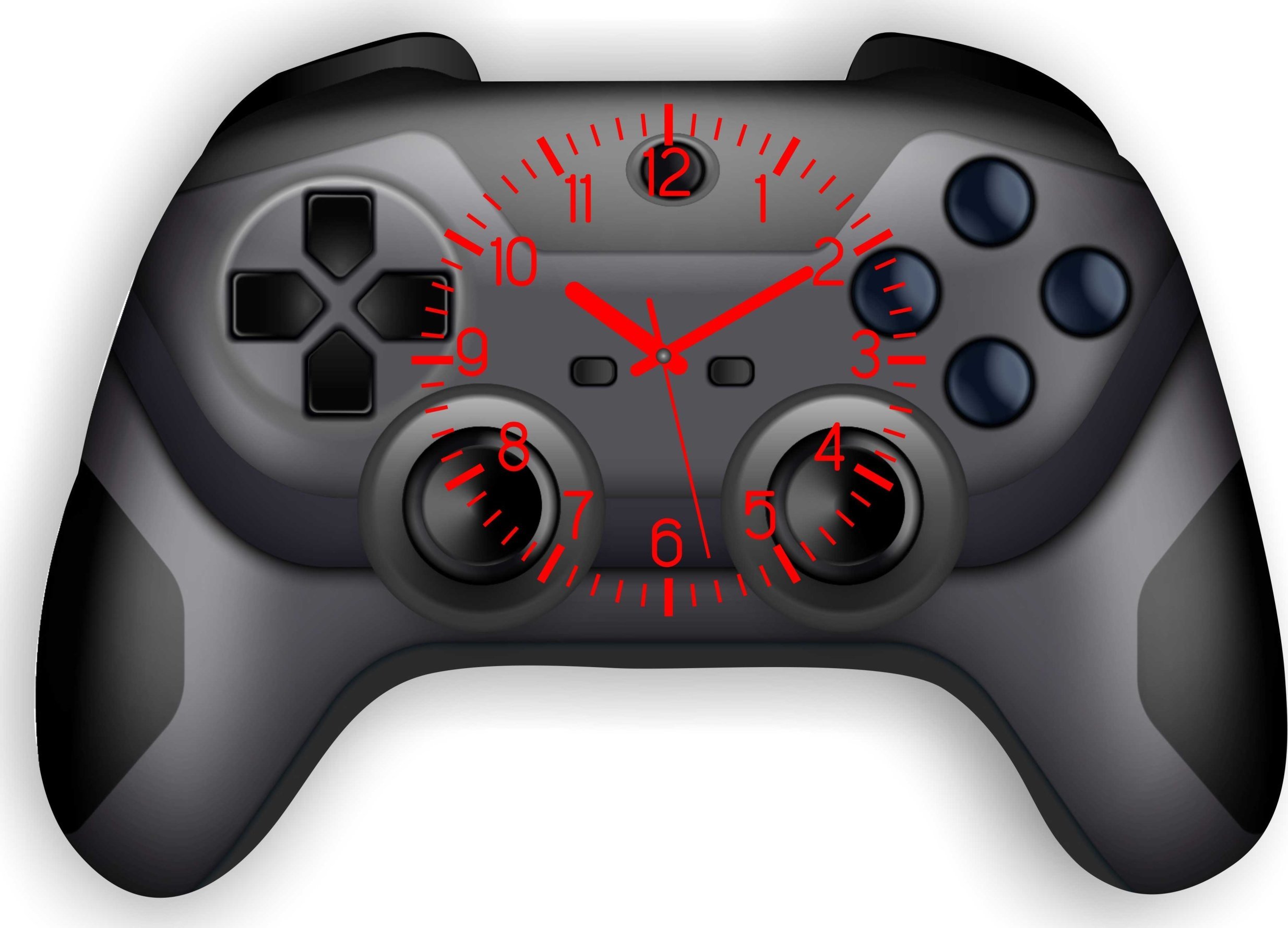 naSciane Zegar ścienny pad playstation prezent dla gracza D