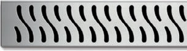 Chudej Odpływ liniowy z rusztem ścienny (CH350H3)