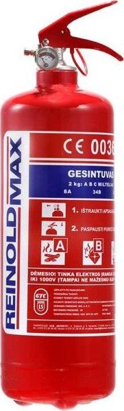 Miltelinis gesintuvas ReinoldMax, 2 Kg
