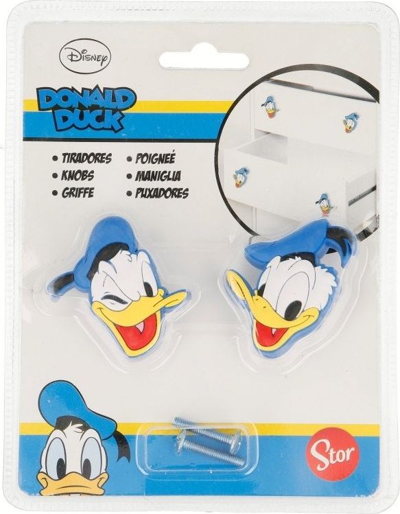Disney Donald Duck - Uchwyty meblowe (2 szt) uniwersalny