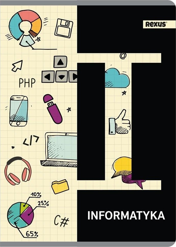 Beniamin Zeszyt A5/60K kratka Informatyka (5szt)