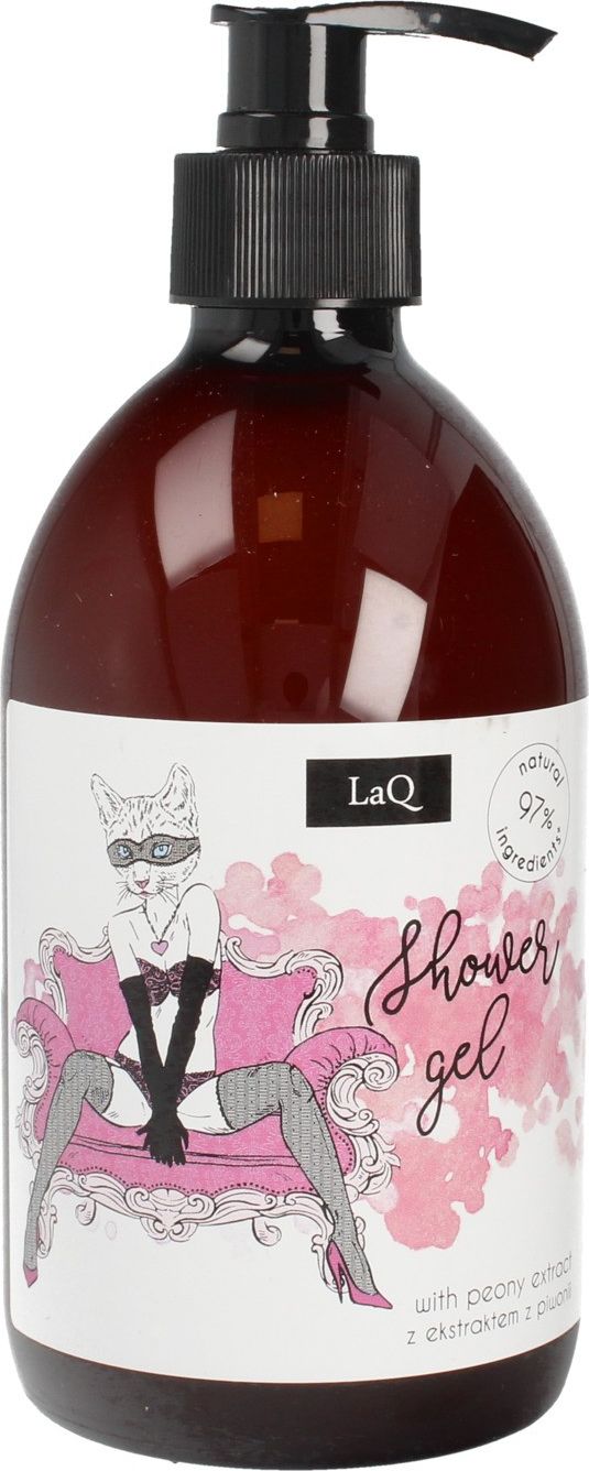 LaQ Żel pod prysznic Piwonia 500ml