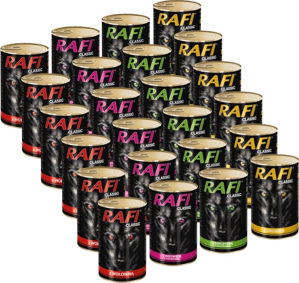 Dolina Noteci Rafi Classic MIX SMAKÓW w Sosie 24x1240g