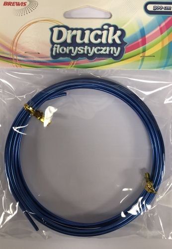 BREWIS Drucik Florystyczny 3m DF5 niebieski Brewis