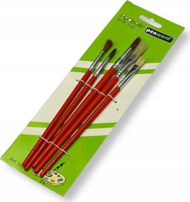 Polsirhurt Pędzle zestaw 5szt.