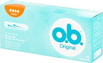 O.B Original Tampony Super 16 szt.