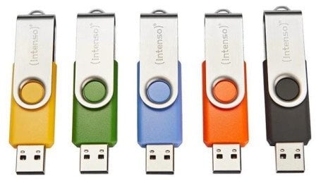 MEMORY DRIVE FLASH USB2 5X32GB/MULTIPACK 3503585 INTENSO