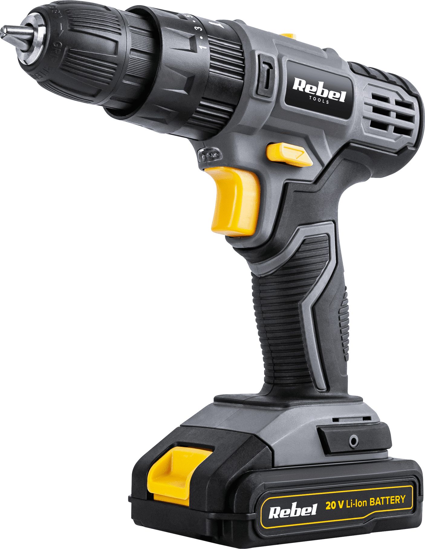 Wiertarko-wkrętarka Rebel Tools RB-1002 20 V 1 x akumulator 2 Ah