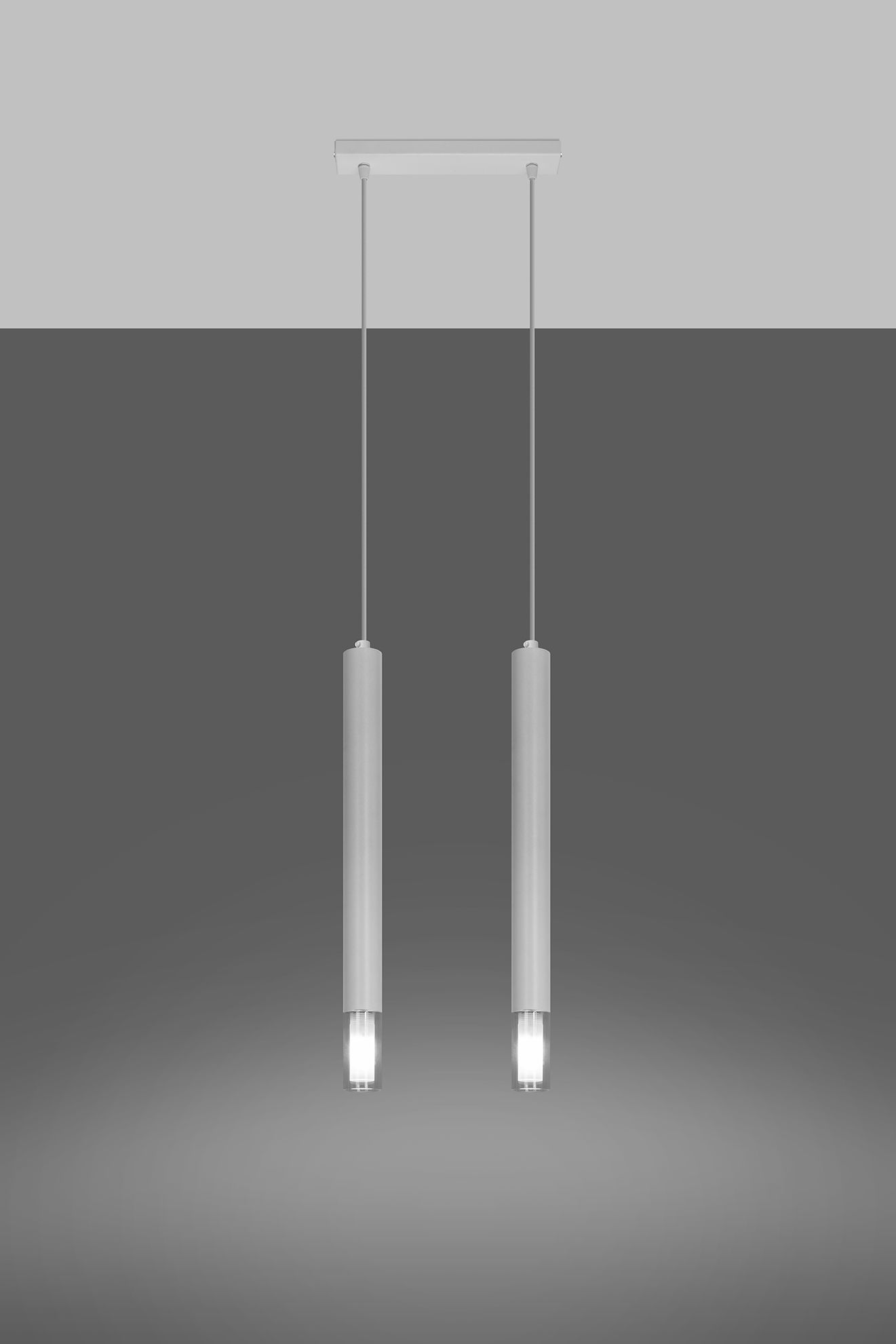 Lampa wisząca Sollux Nowoczesna lampa wisząca LED Ready biała Sollux WEZYR SL.0958