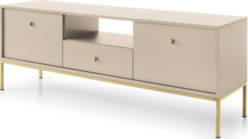 Ravio Szafka RTV Bari RTV154 w kolorze beżowym