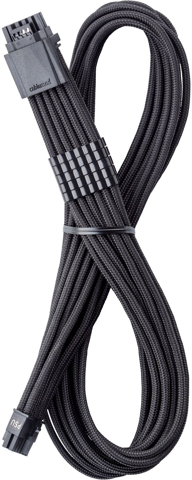 CableMod PRO ModMesh RT 12VHPWR Kabel, ASUS/Seasonic/PHANTEKS, 12V-2x6 zu 12V-2x6, StealthSense - schwarz