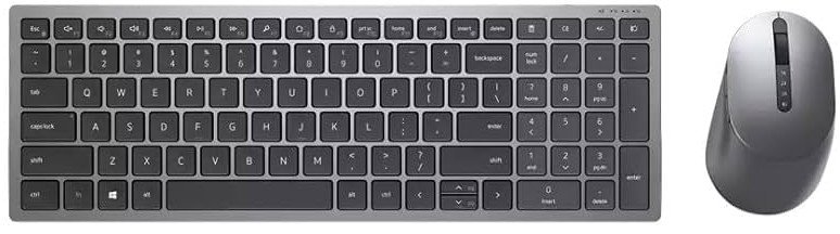 Klawiatura + mysz Dell KM7120W (KM7120W-GY-INT)