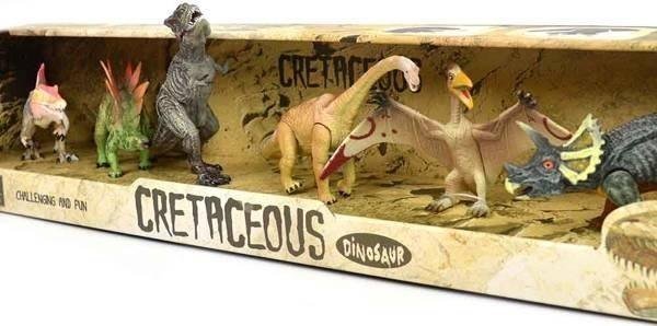 Zestaw figurek dinozaurów 6 sztuk