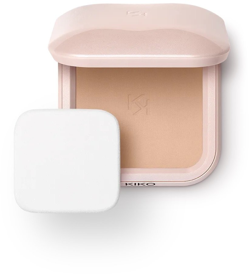 KIKO Skin Lover Refining Face Powder Foundation nawilżający i wygładzający podkład w pudrze 04 Biscuit 10g