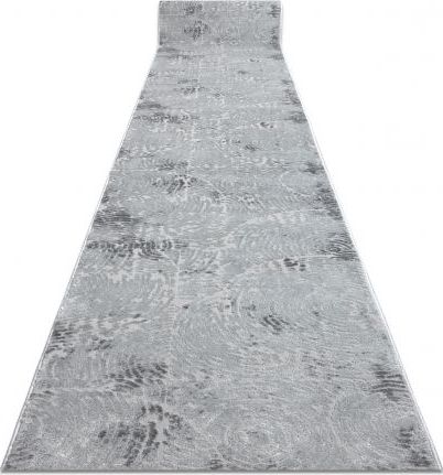 Dywany Łuszczów Dywan SZNURKOWY SIZAL FLAT 48829637 Jodełka szary, 60x260 cm