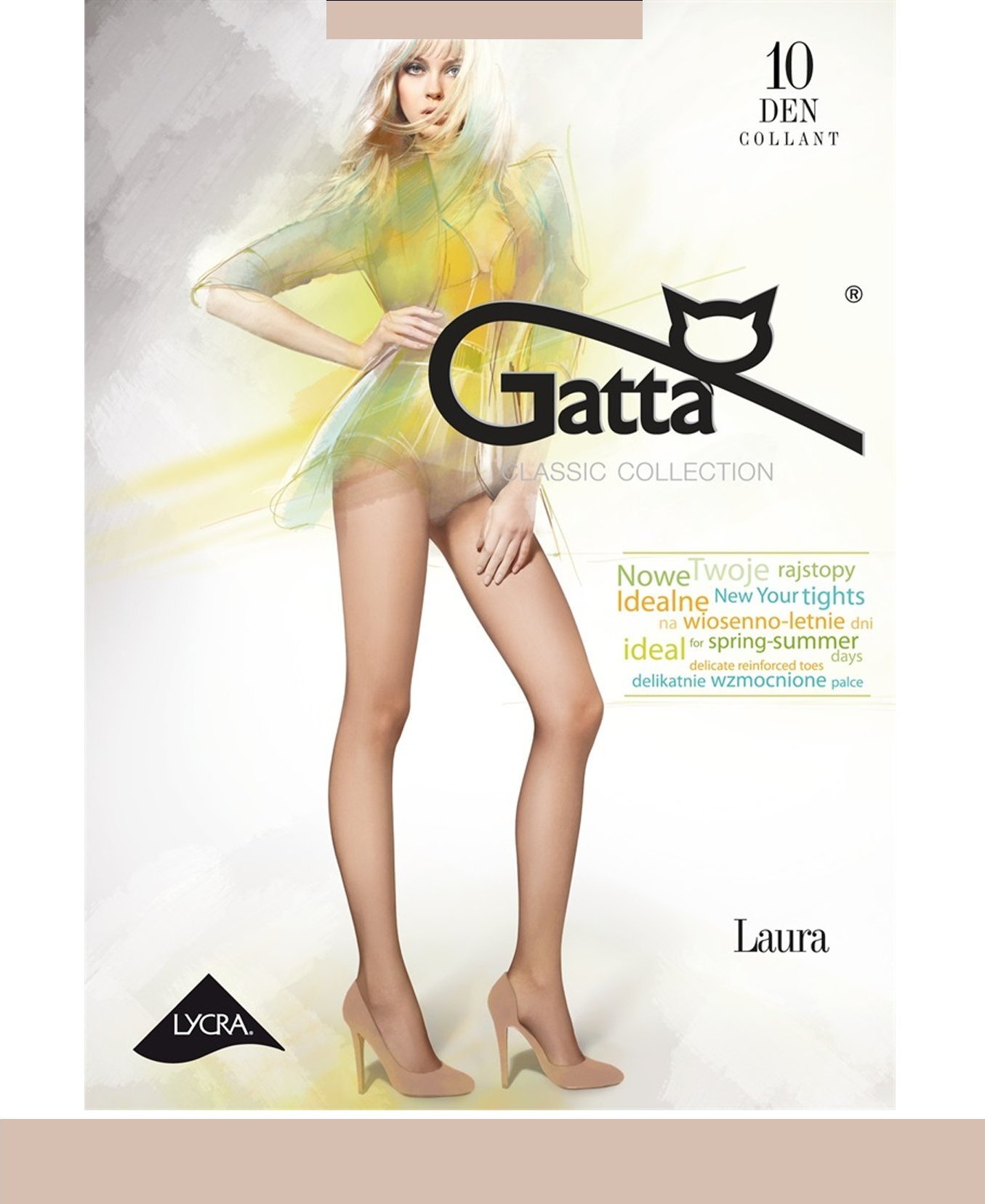 Gatta GATTA LAURA 10DEN 4-L/Natural