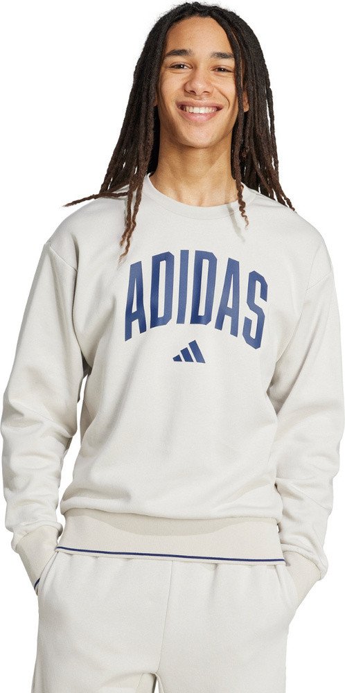 Bluza męska adidas Collegiate Sweat szara JM1732 XL